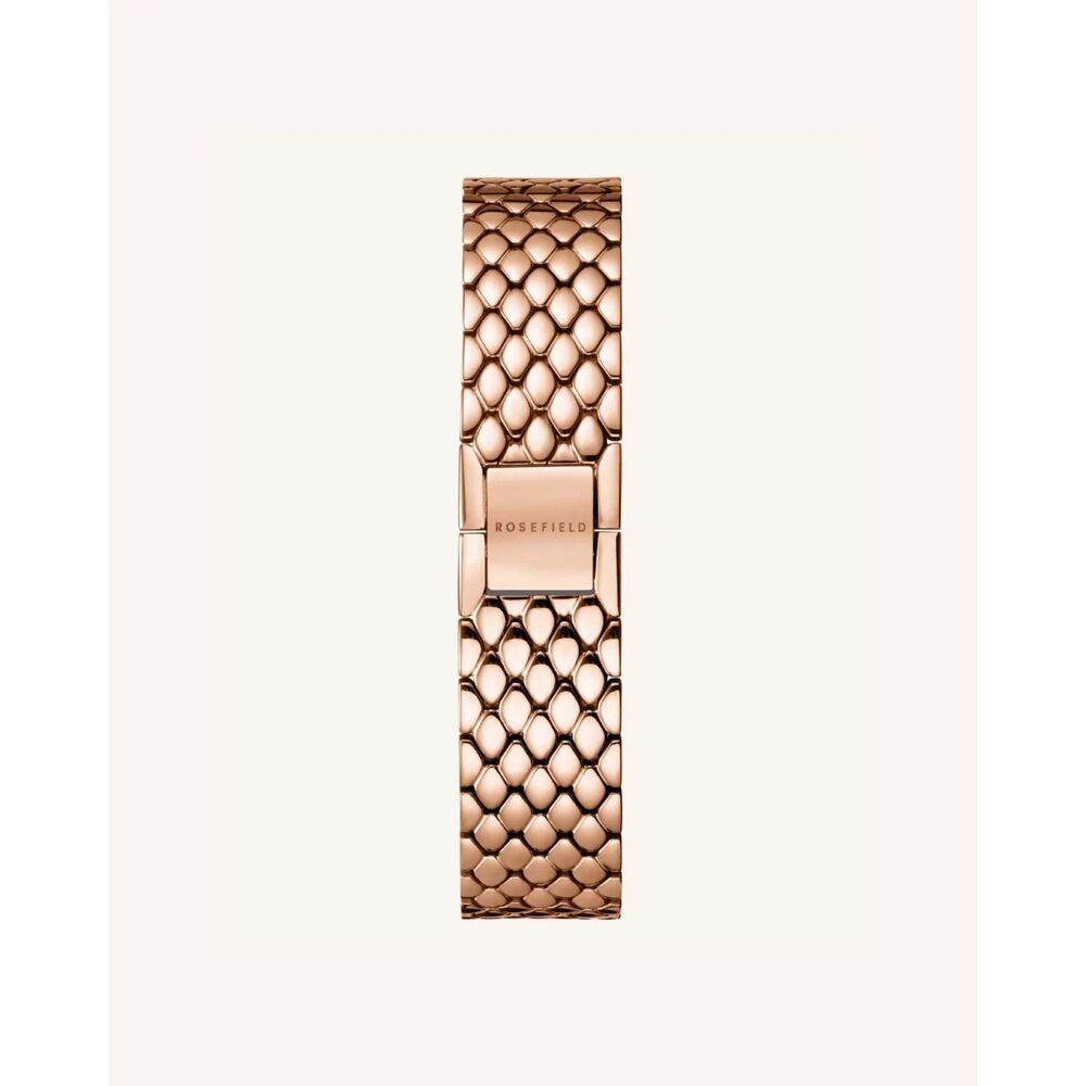 Rosefield The Oval Rose Gold Steel Strap 14mm NWT